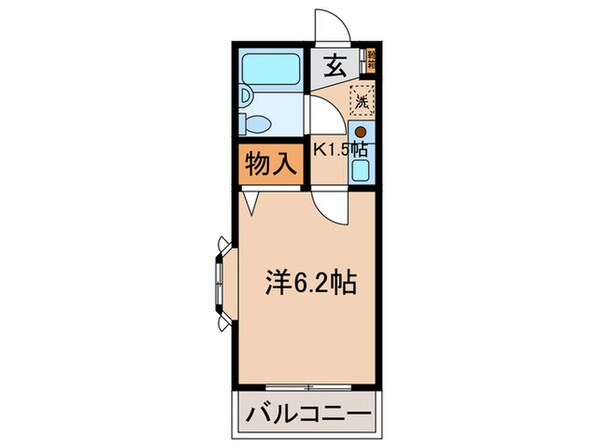 ＷＯＯＤＢＥＬＬ師岡Ａの物件間取画像